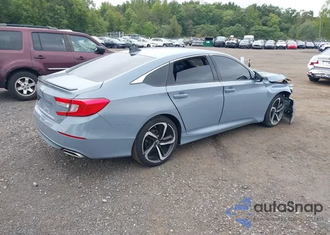 2021 Honda Accord Sport 2.0T из США, поврежденный, VIN 1HGCV2F37MA014054